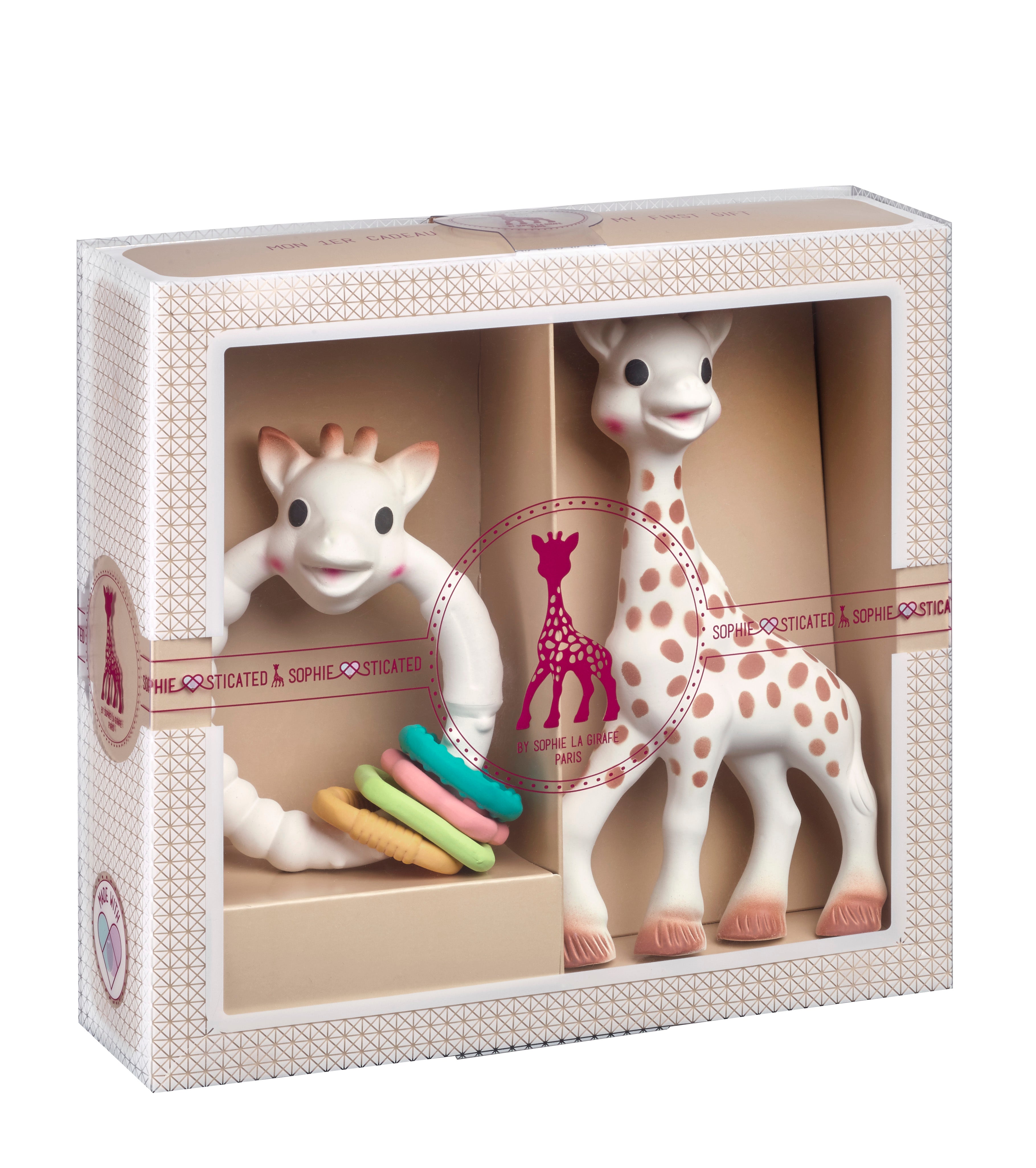 Sophie The Giraffe I Love Sophie Sophisticated Gift Set