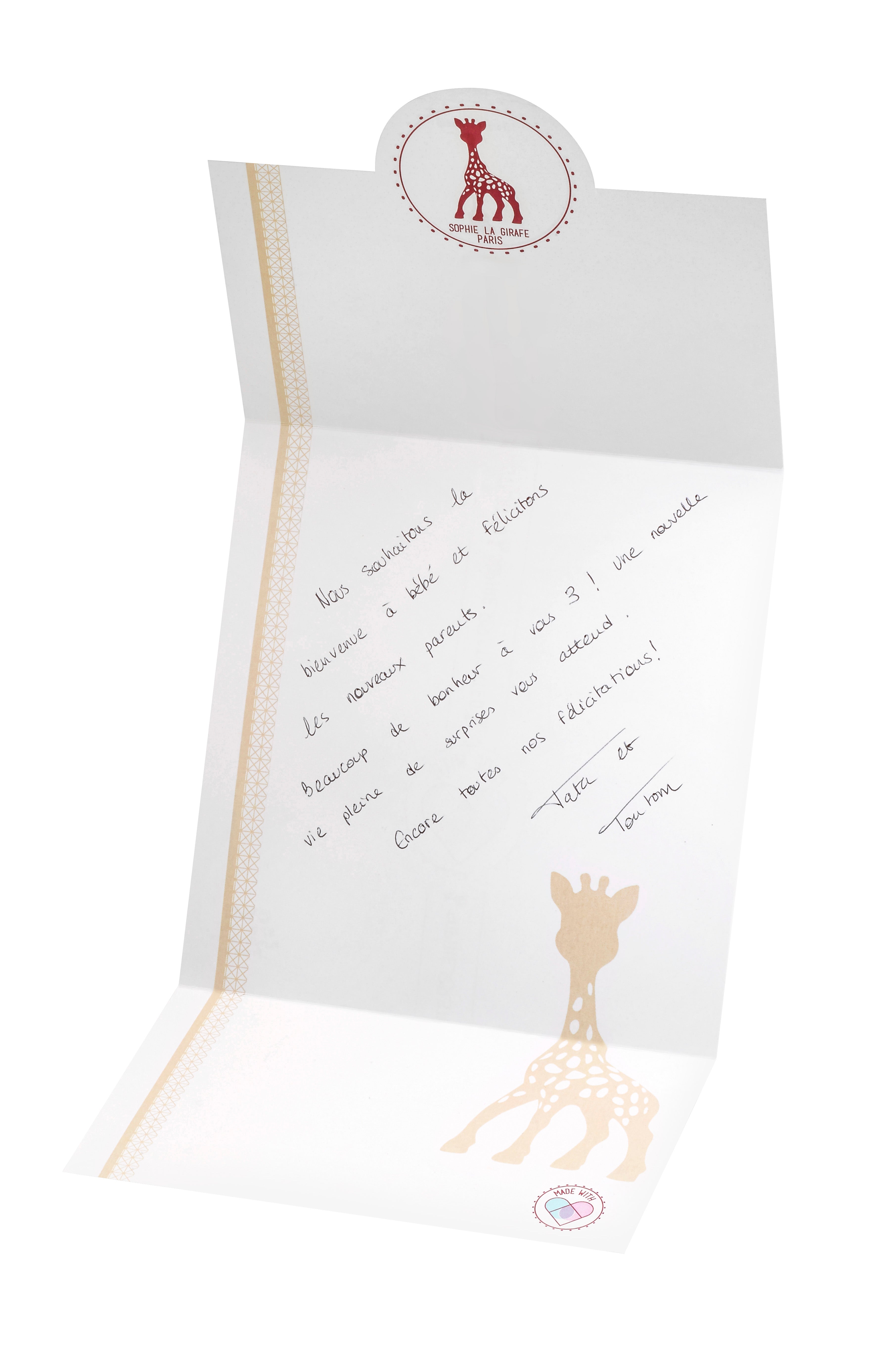 Sophie The Giraffe I Love Sophie Sophisticated Gift Set