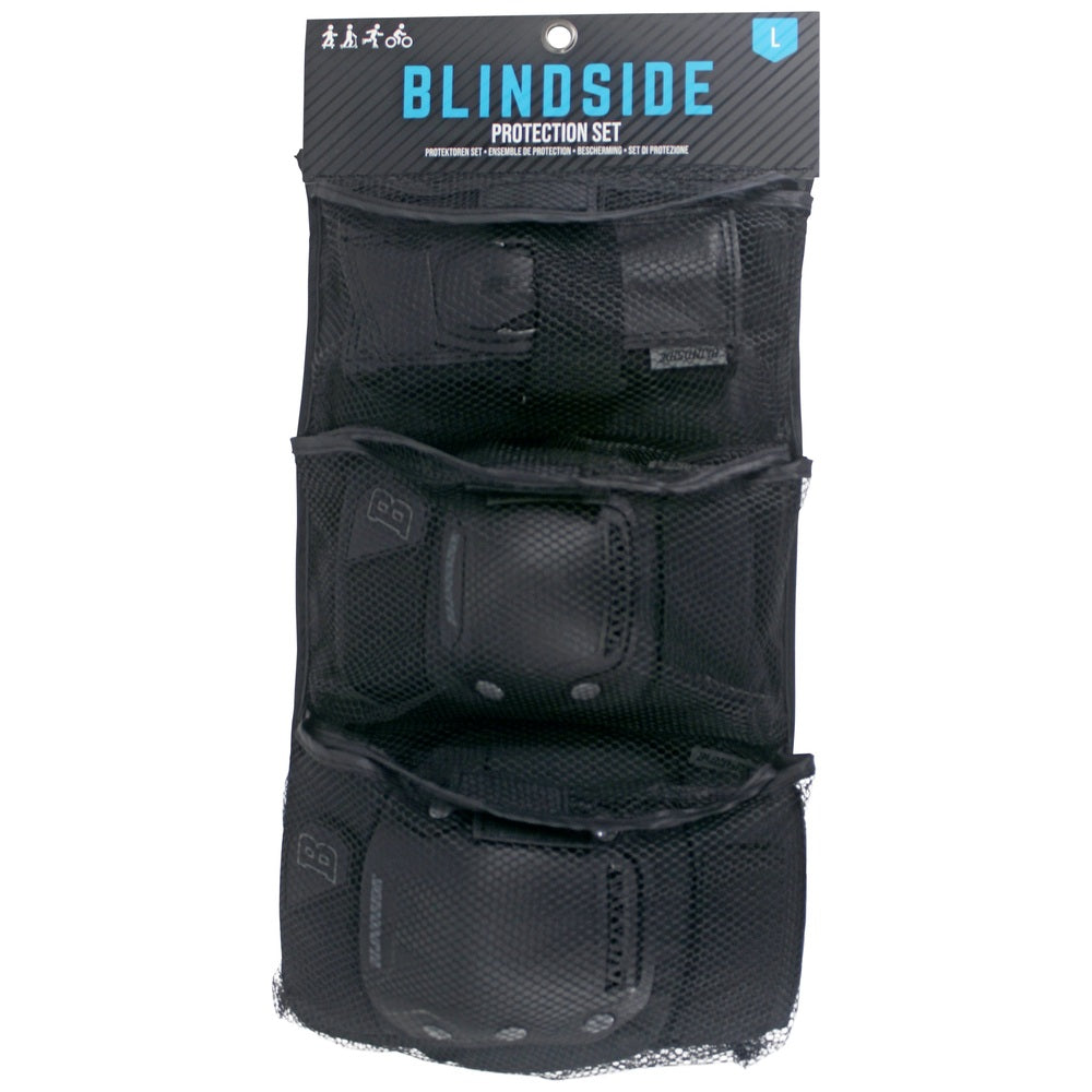 Protection Set Senior Black/Grey L (Utop)