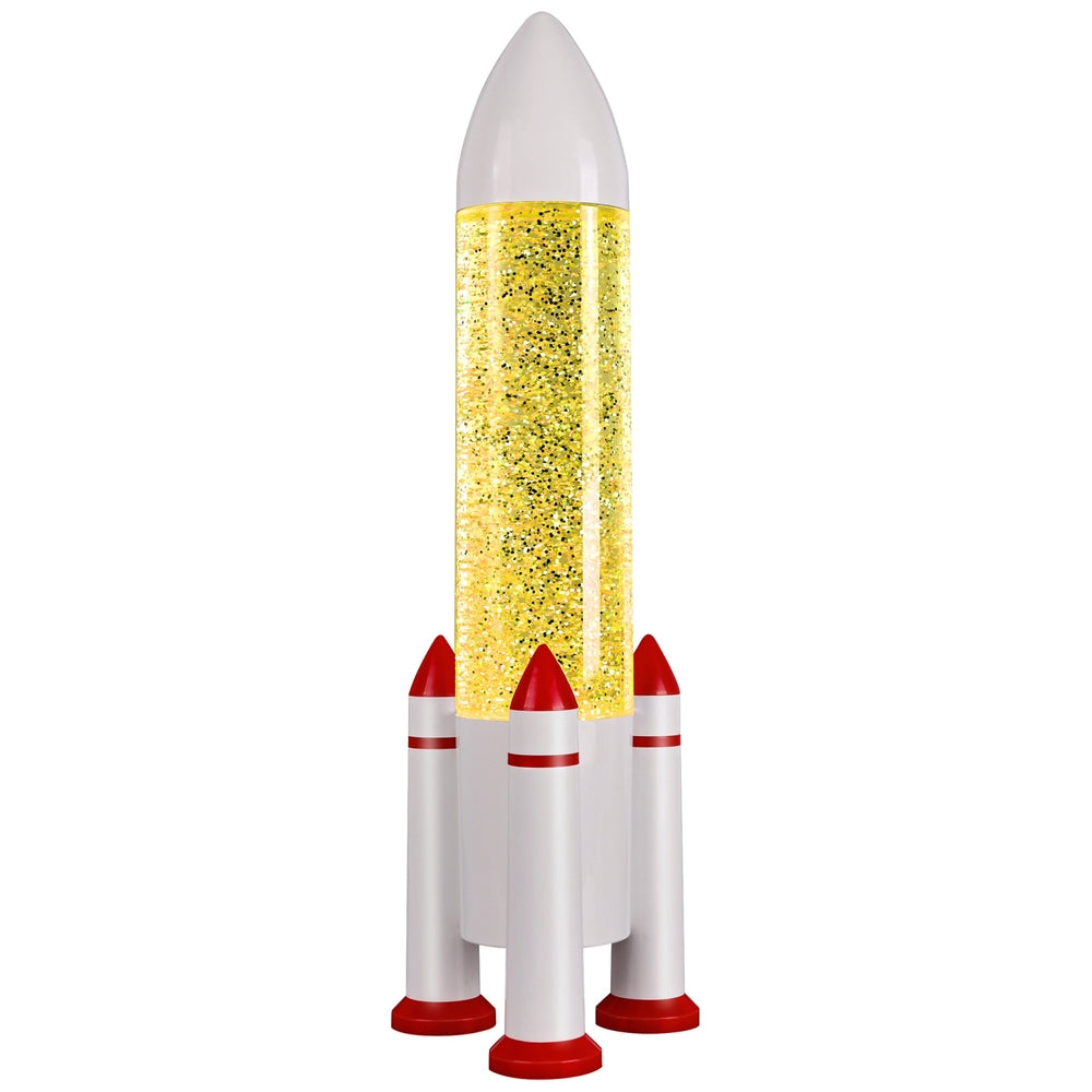 Rocket Glitter Lamp Usb Powered