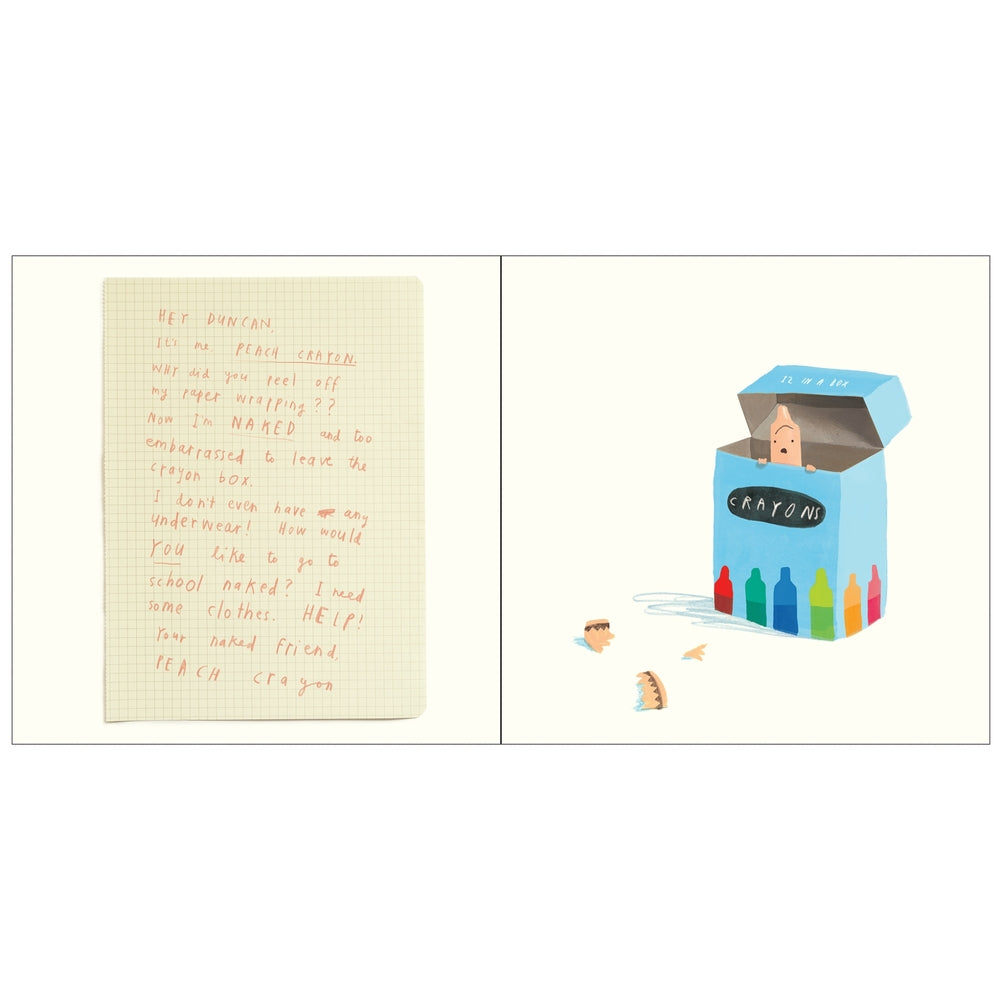 The Day The Crayons Quit Paperback Book By Oliver Jeffers