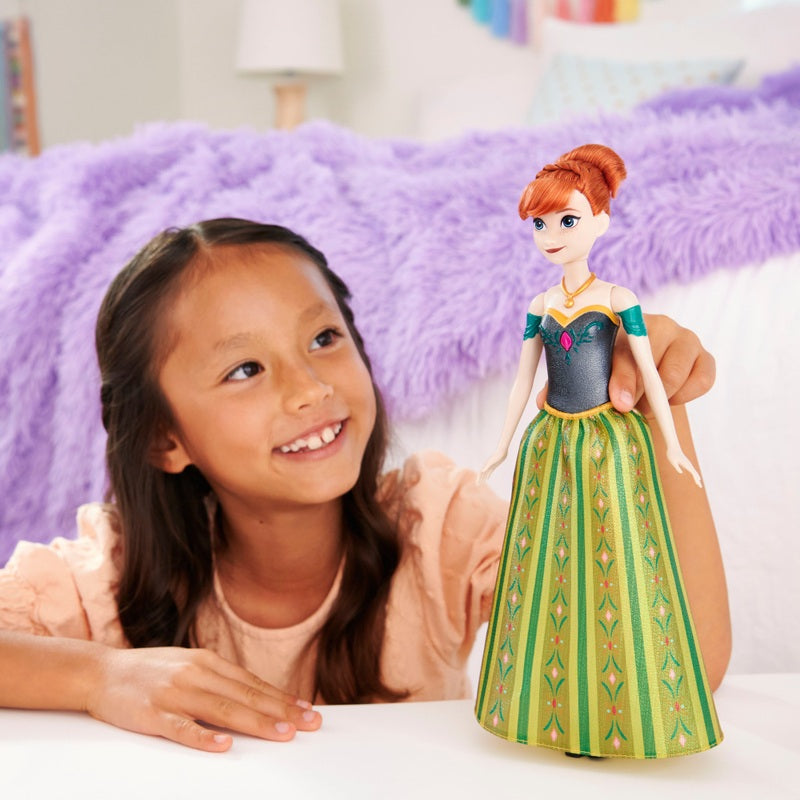 Disney Frozen Singing Anna Fashion Doll