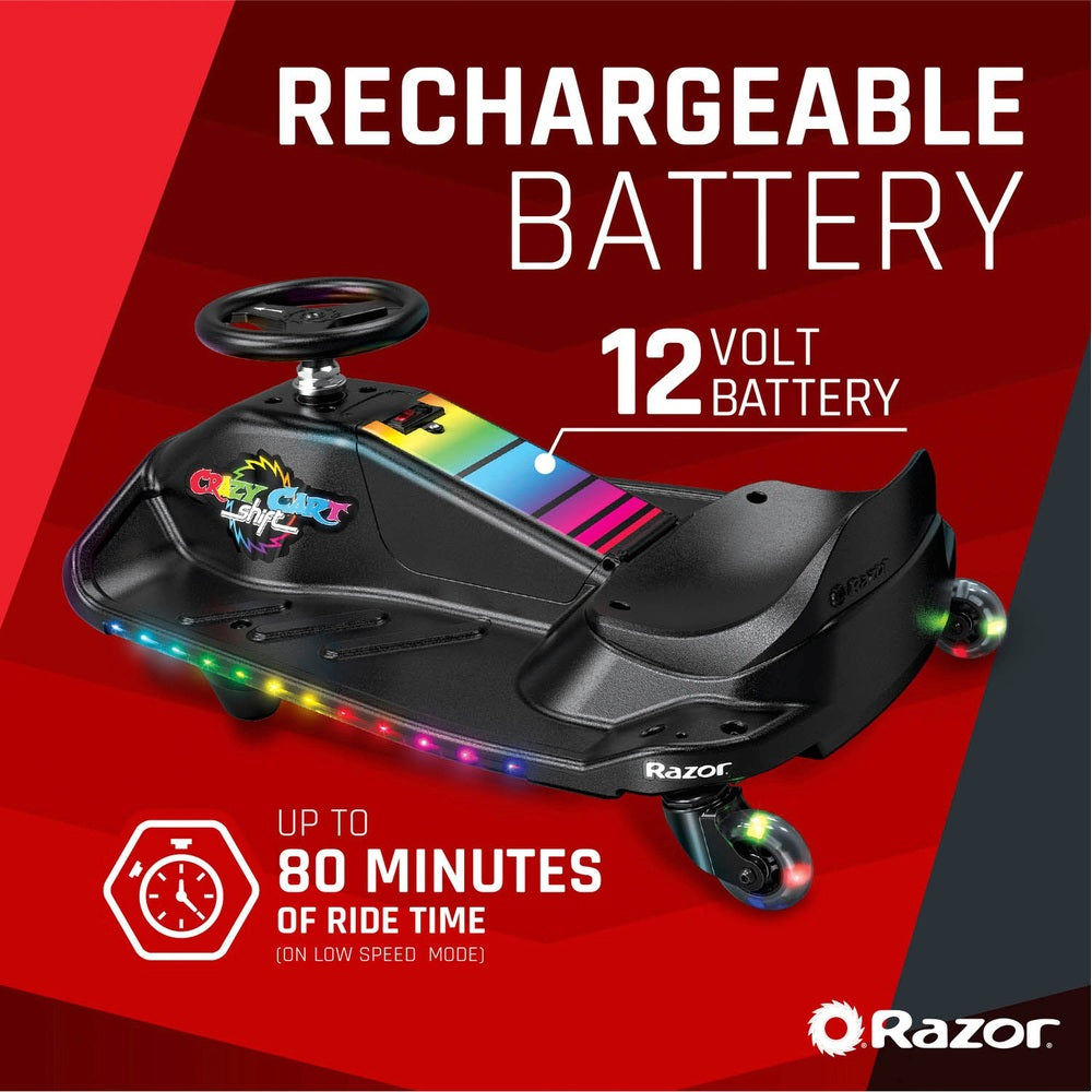Razor Crazy Cart Shift Lightshow