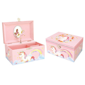 Pink Unicorn Music Jewellery Box