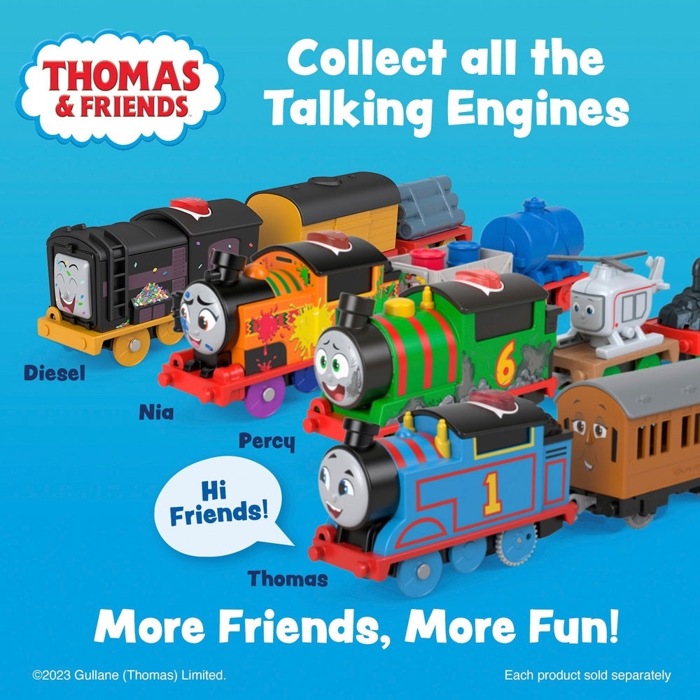 Thomas Friends All Engines Go! Talking Diesel Motorised Train Engine