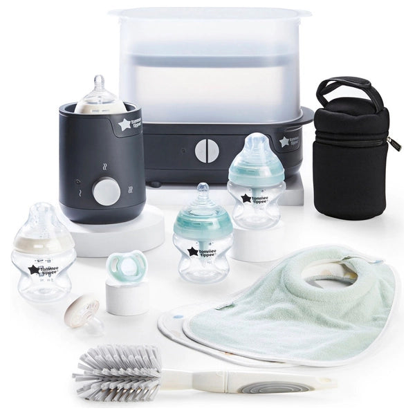 Tommee Tippee Closer To Nature Complete Feeding Set - Black