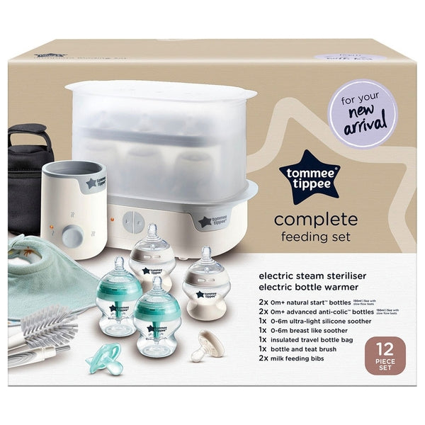 Tommee Tippee Closer To Nature Complete Feeding Set - White