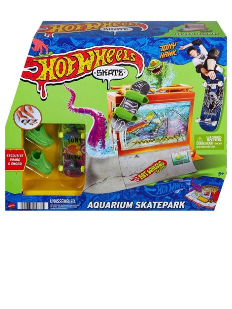 Hot Wheels Skate Aquarium Skatepark Set