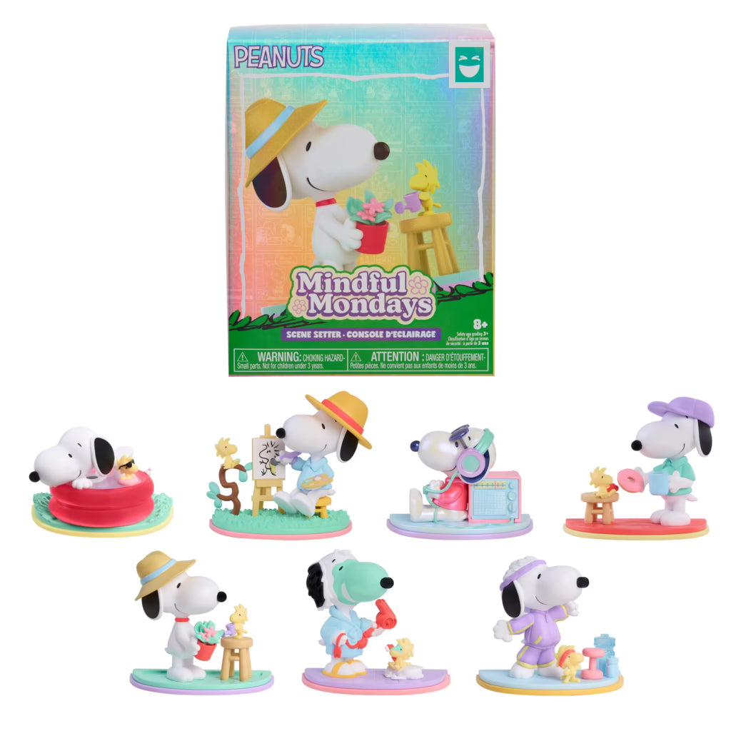 Happy Haul Peanuts Mindful Mondays Collectible Figures
