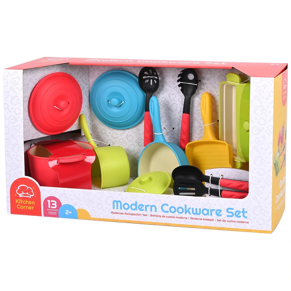 Kitchen Corner Modern Cookware Set 13 Pieces
