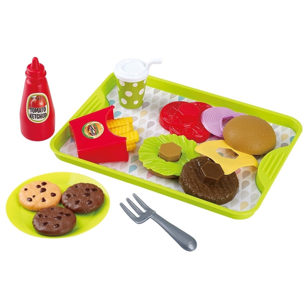 Kitchen Corner Play Food Burger Meal 24 Piece Set