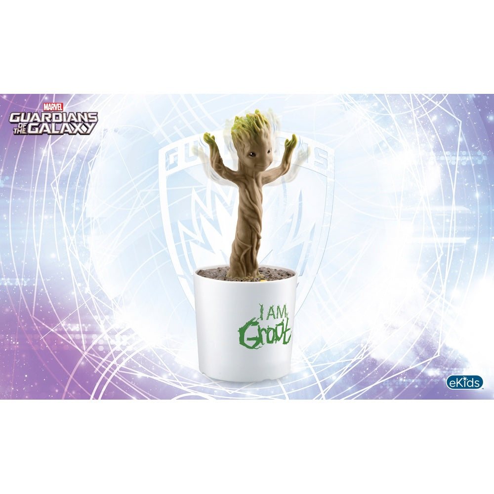 Marvel Guardians Of The Galaxy Dancing Groot Pot With Music