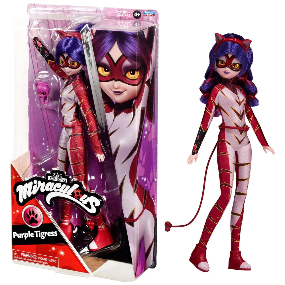 Miraculous 26Cm Purple Tigeress