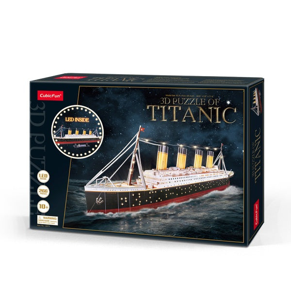 Titanic 3D Puzzle With Lights