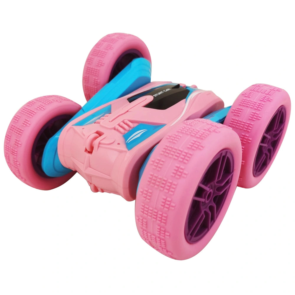 Remote Control 1.24 Spin N Stunt Car Pink
