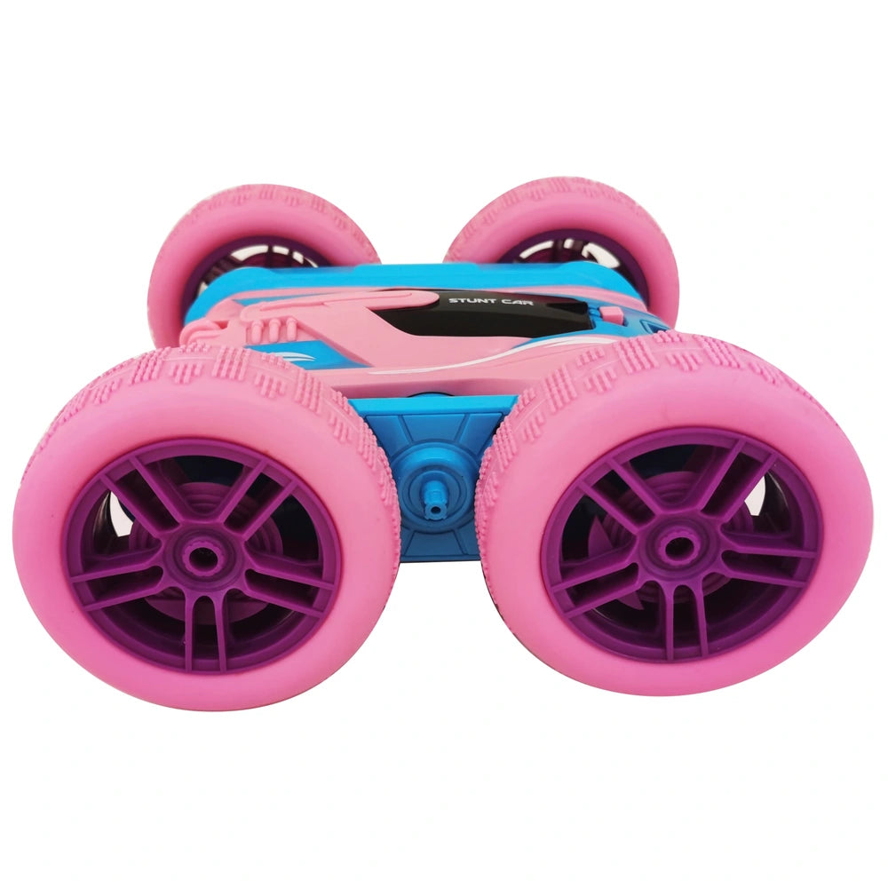 Remote Control 1.24 Spin N Stunt Car Pink