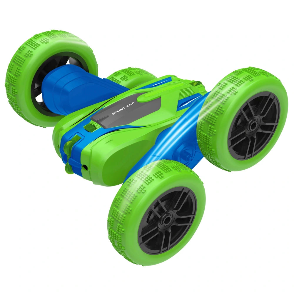 Remote Control 1.24 Spin N Stunt Car Green
