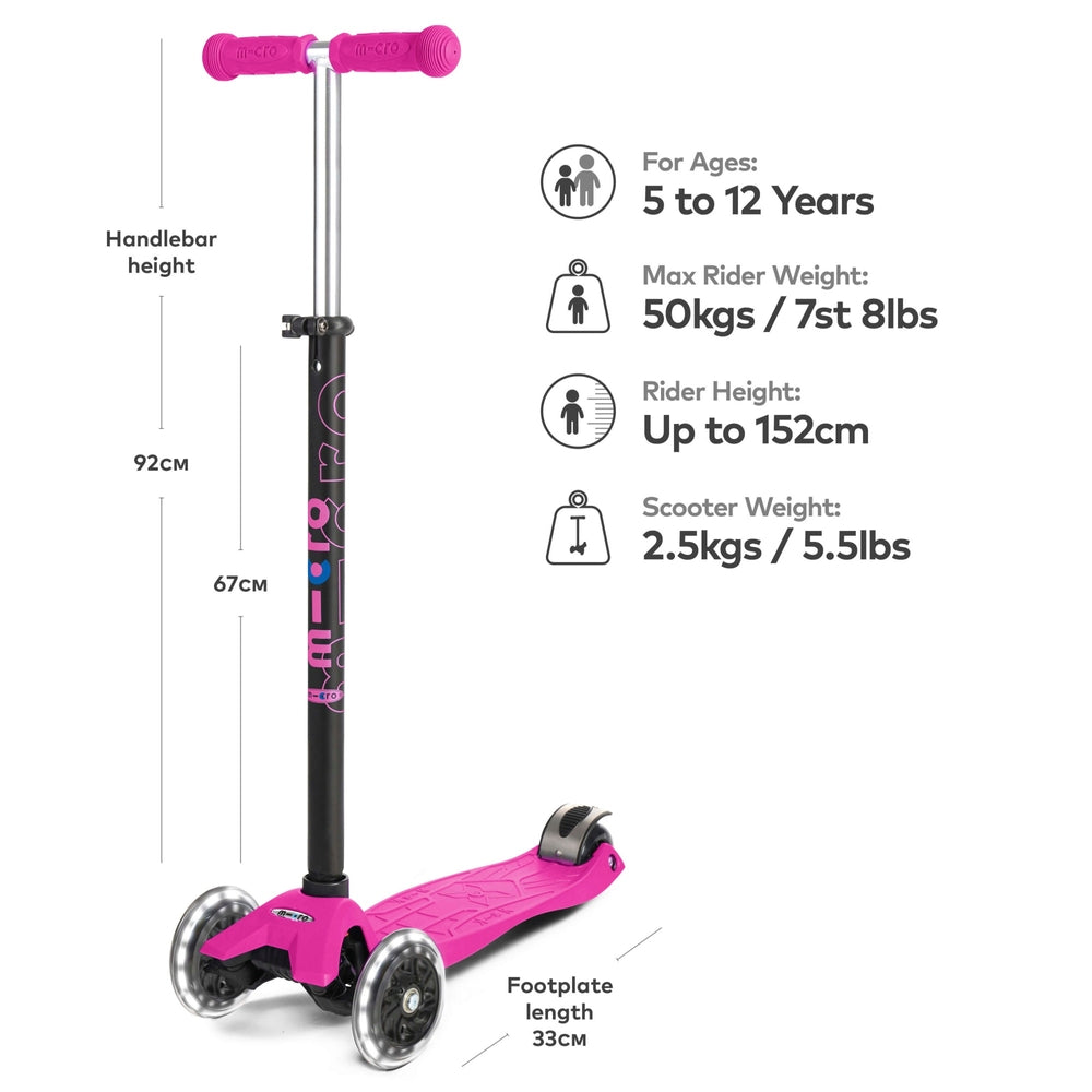 Maxi Micro Plus Scooter Pink
