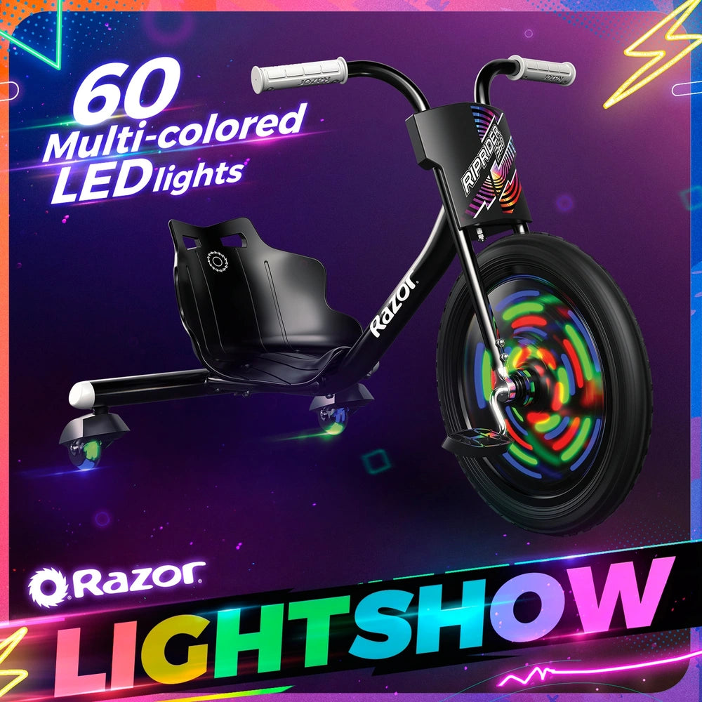 Razor Rip Rider Lightshow Razor Riprider 360 Lightshow Trike