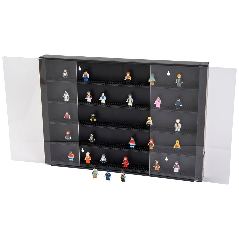 5-Level Minifigurine Display Case With Led Lights