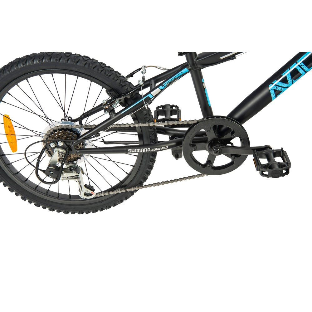 20 Inch Avoca Boys Black Mountain Bike