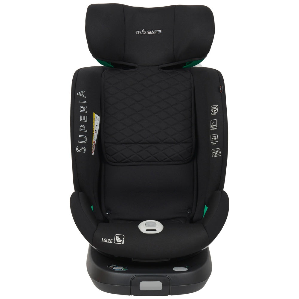 Enfasafe Superia 360 R129 Isofix Car Seat 40 To 150 Cm