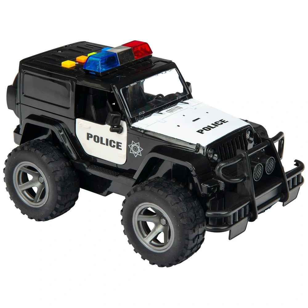 Super Wheelz Lights And Sounds Police Truck