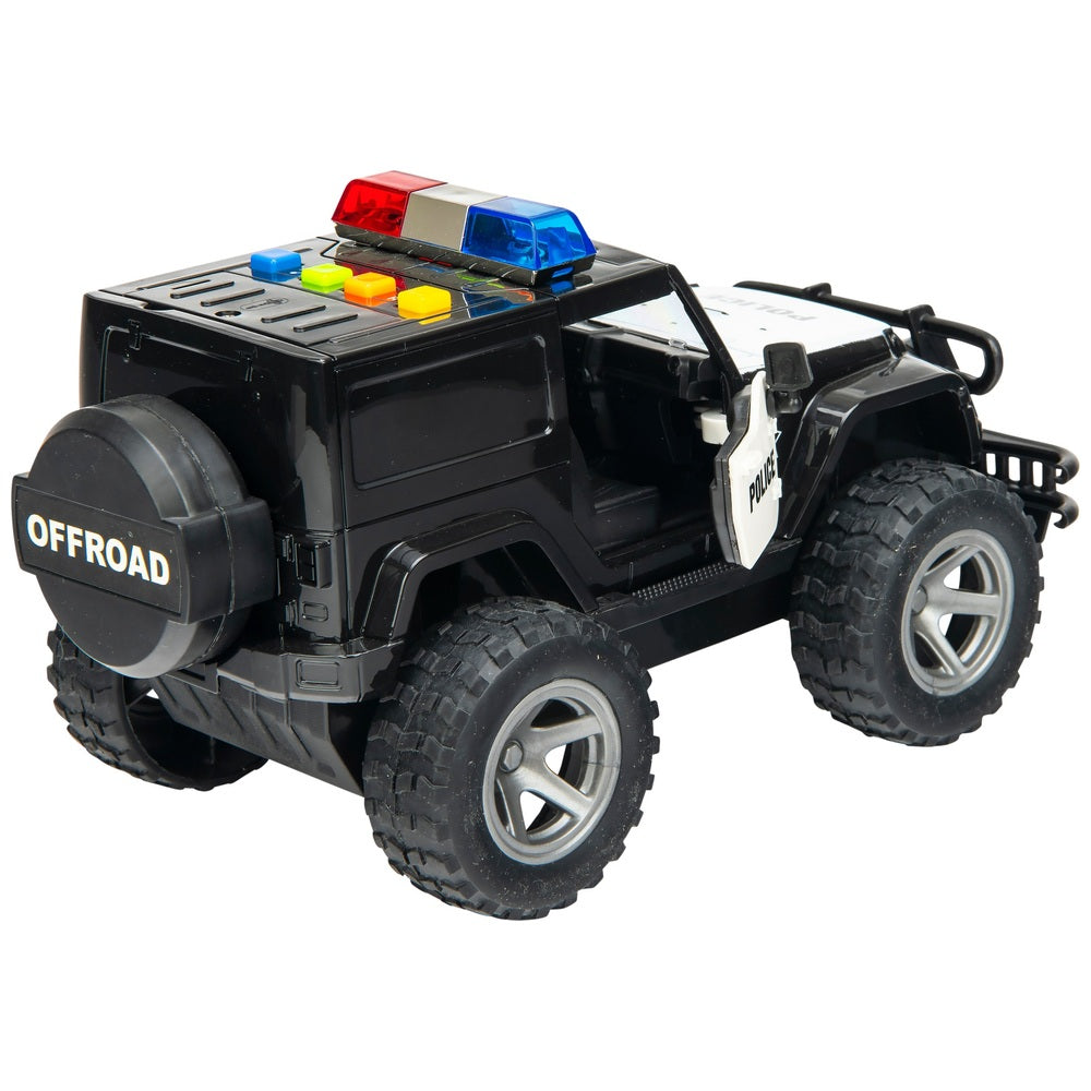 Super Wheelz Lights And Sounds Police Truck