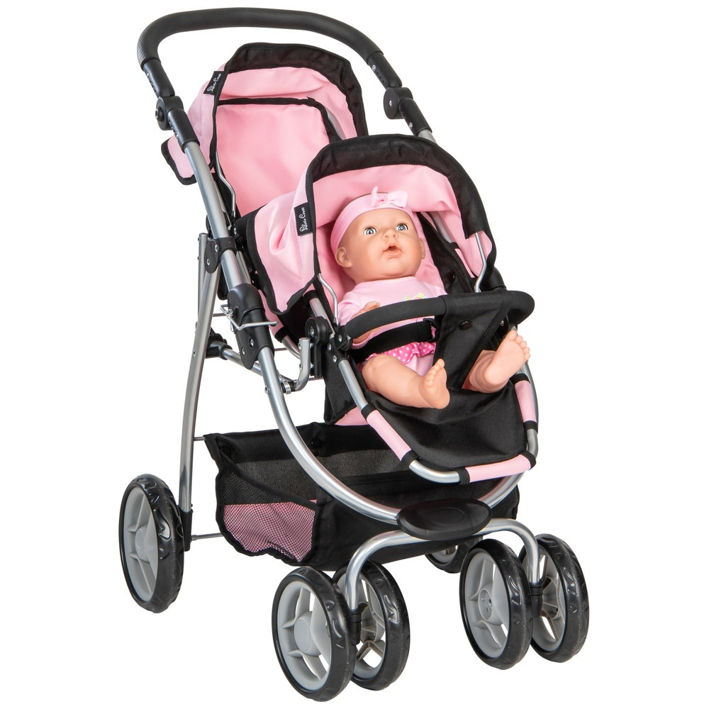 silver cross dolls double stroller Silver Cross Dolls Twin Wave Stroller