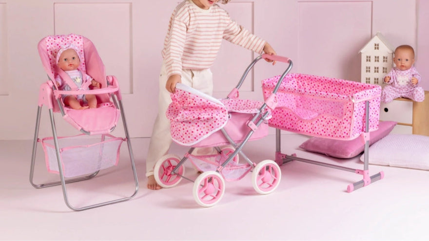 Ivy & Lily Baby Doll High Chair