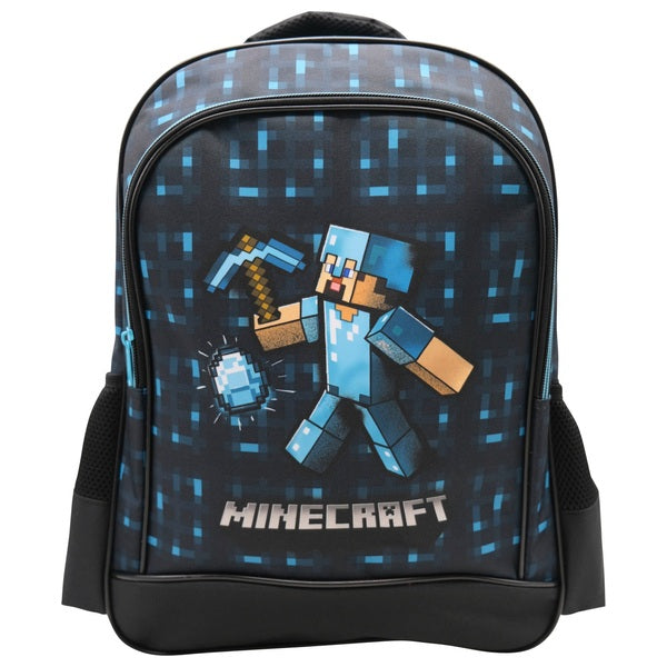 Minecraft Diamond Kids Backpack School Bag