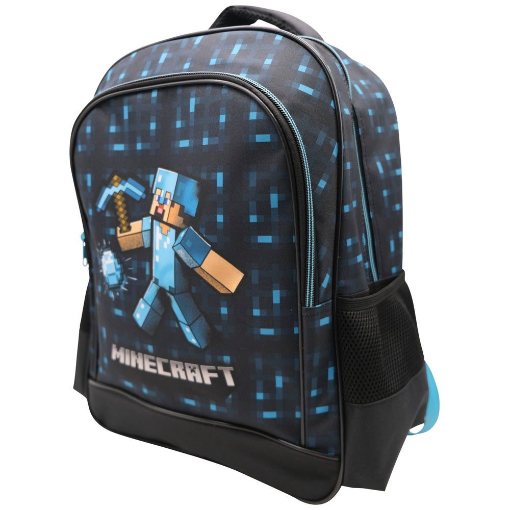 Minecraft Diamond Kids Backpack School Bag
