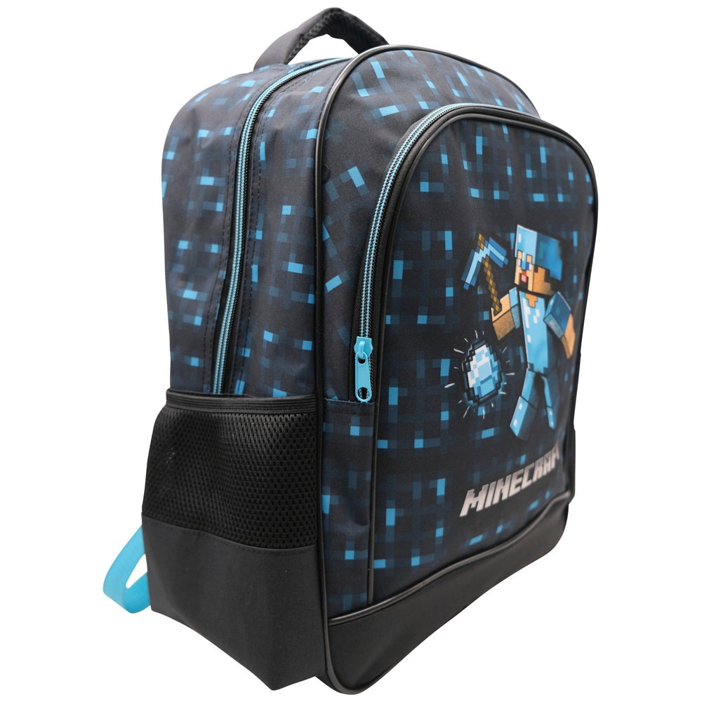 Minecraft Diamond Kids Backpack School Bag