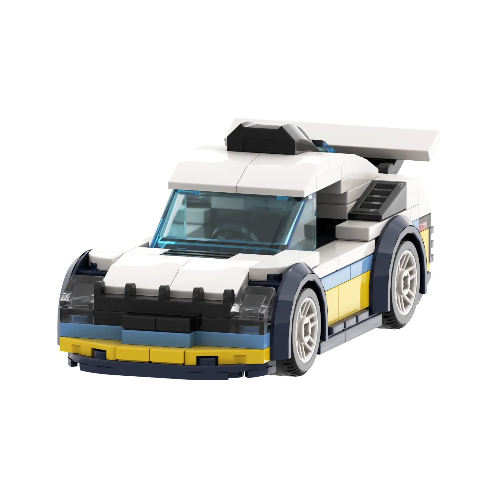 Brixies Plus Mini Rally Racing Car