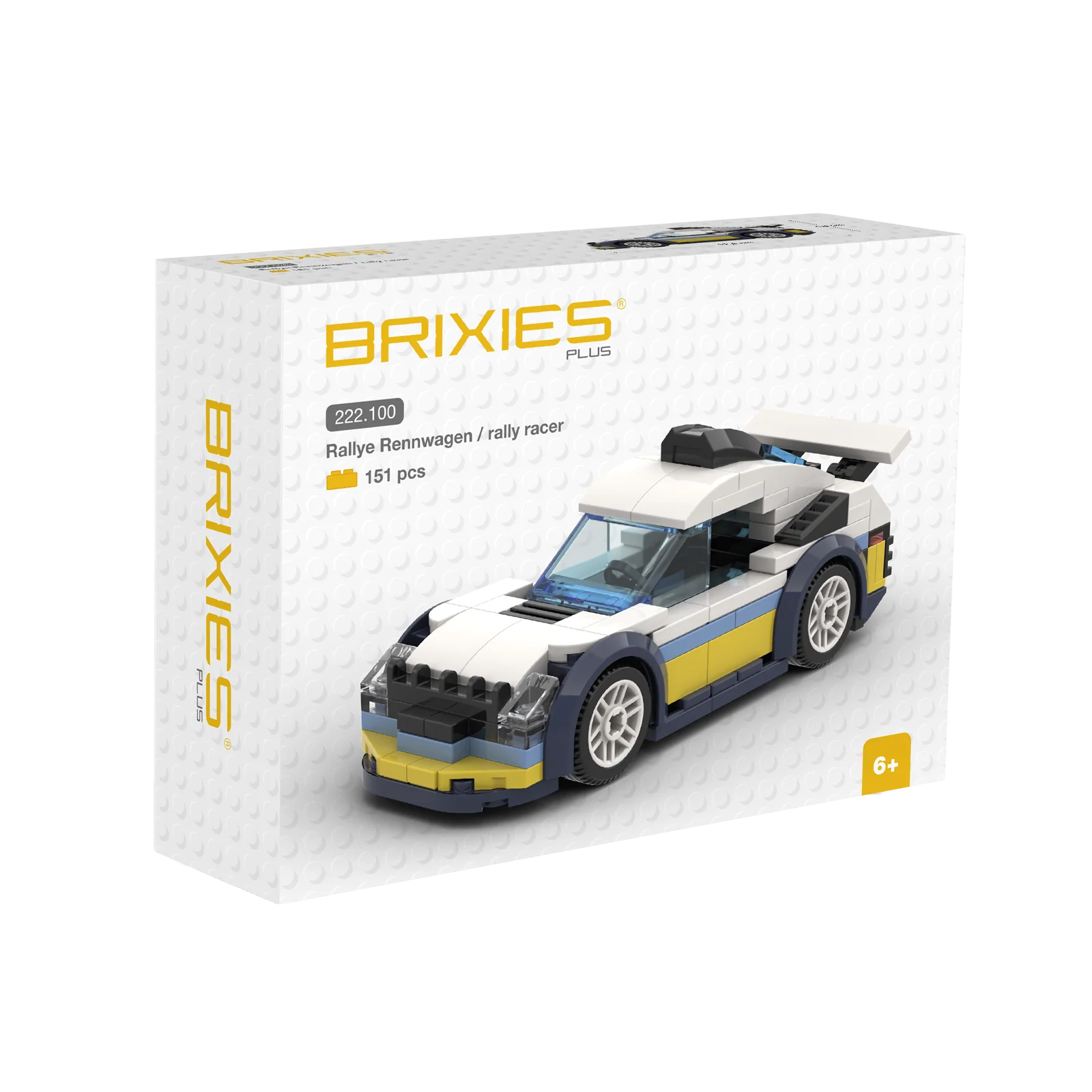 Brixies Plus Mini Rally Racing Car