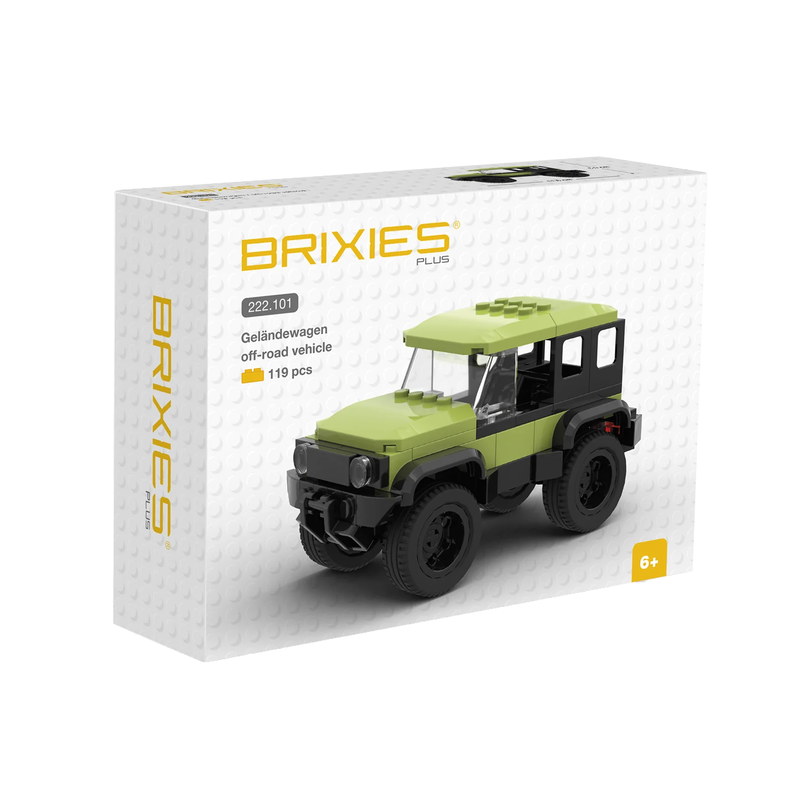 Brixies Plus Mini Off Roader Green