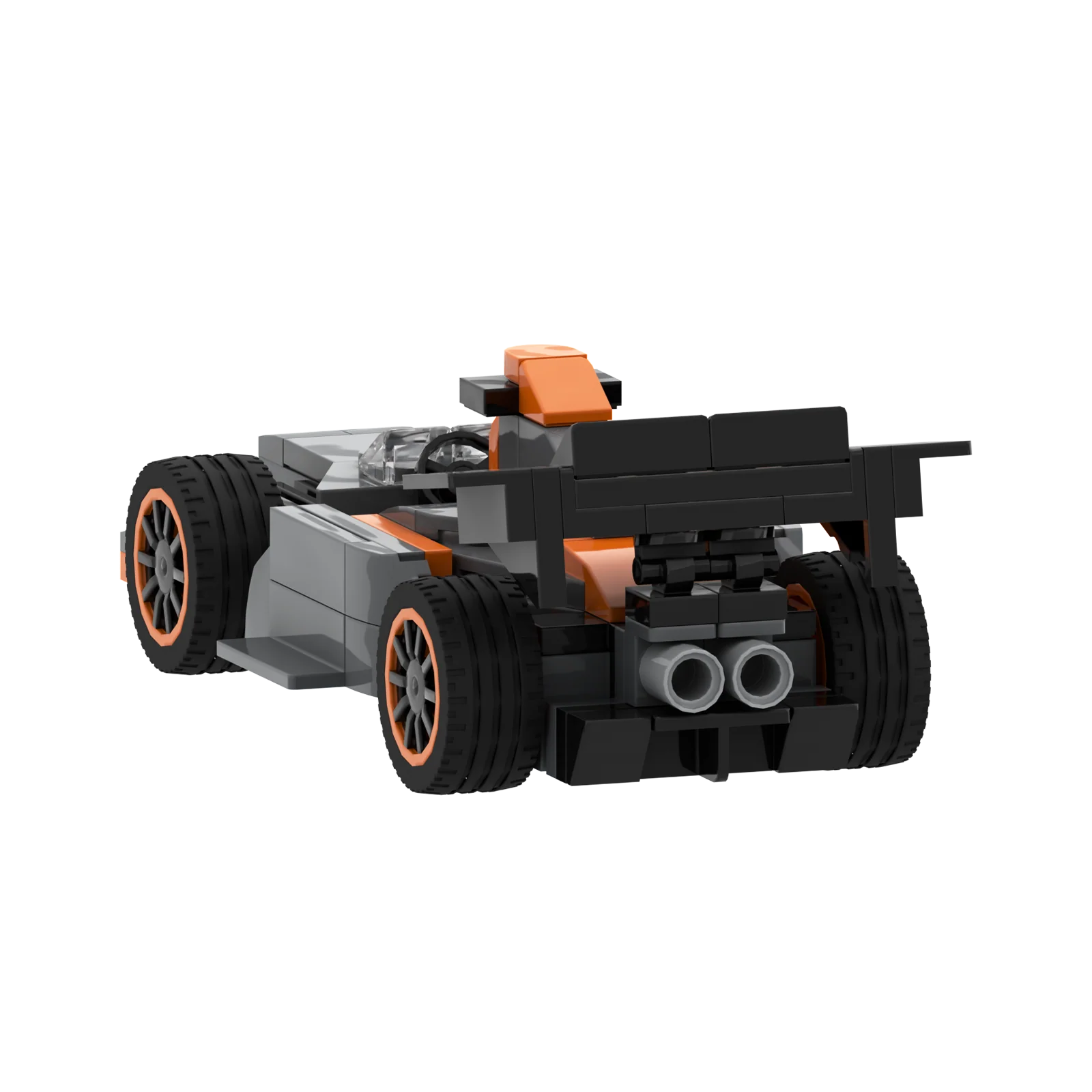 Brixies Plus Mini Track Racing Car