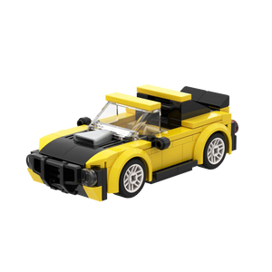 Brixies Plus Mini Racer Yellow