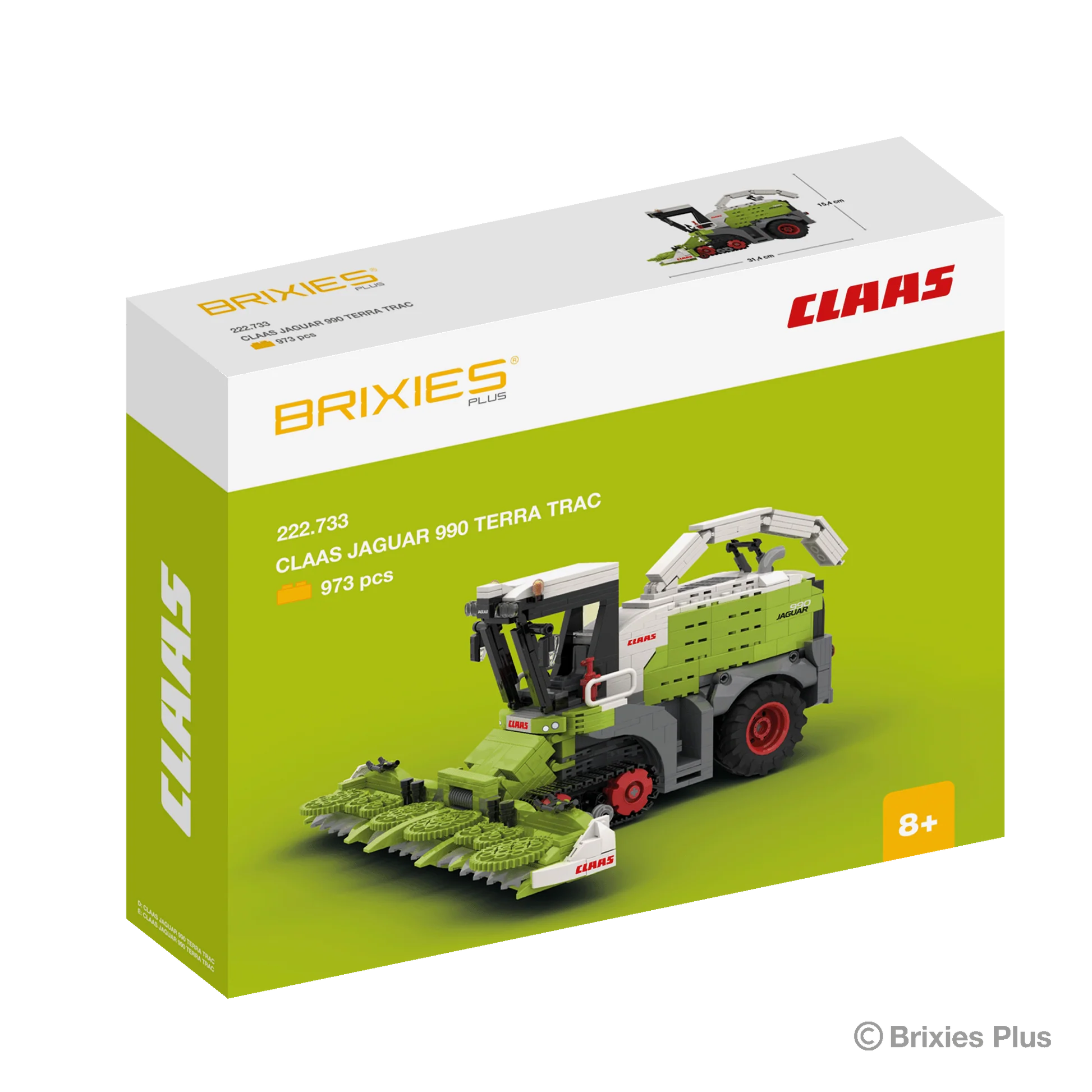 Brixies Plus Claas Jaguar 990 Terra Trac