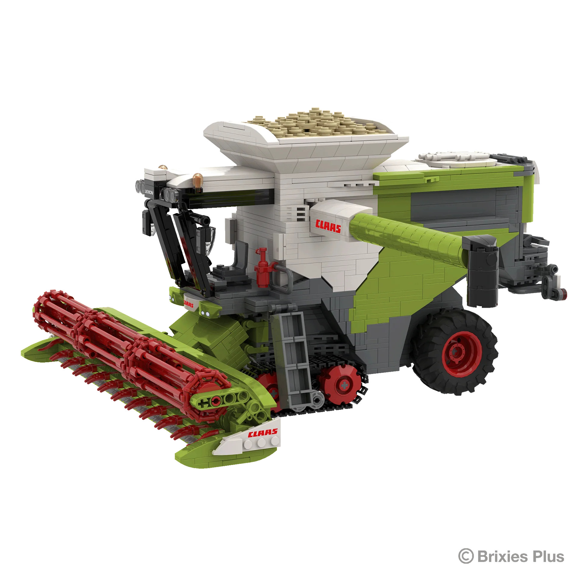 Brixies Plus Claas Lexion 8900 Terra Trac Including Trailer