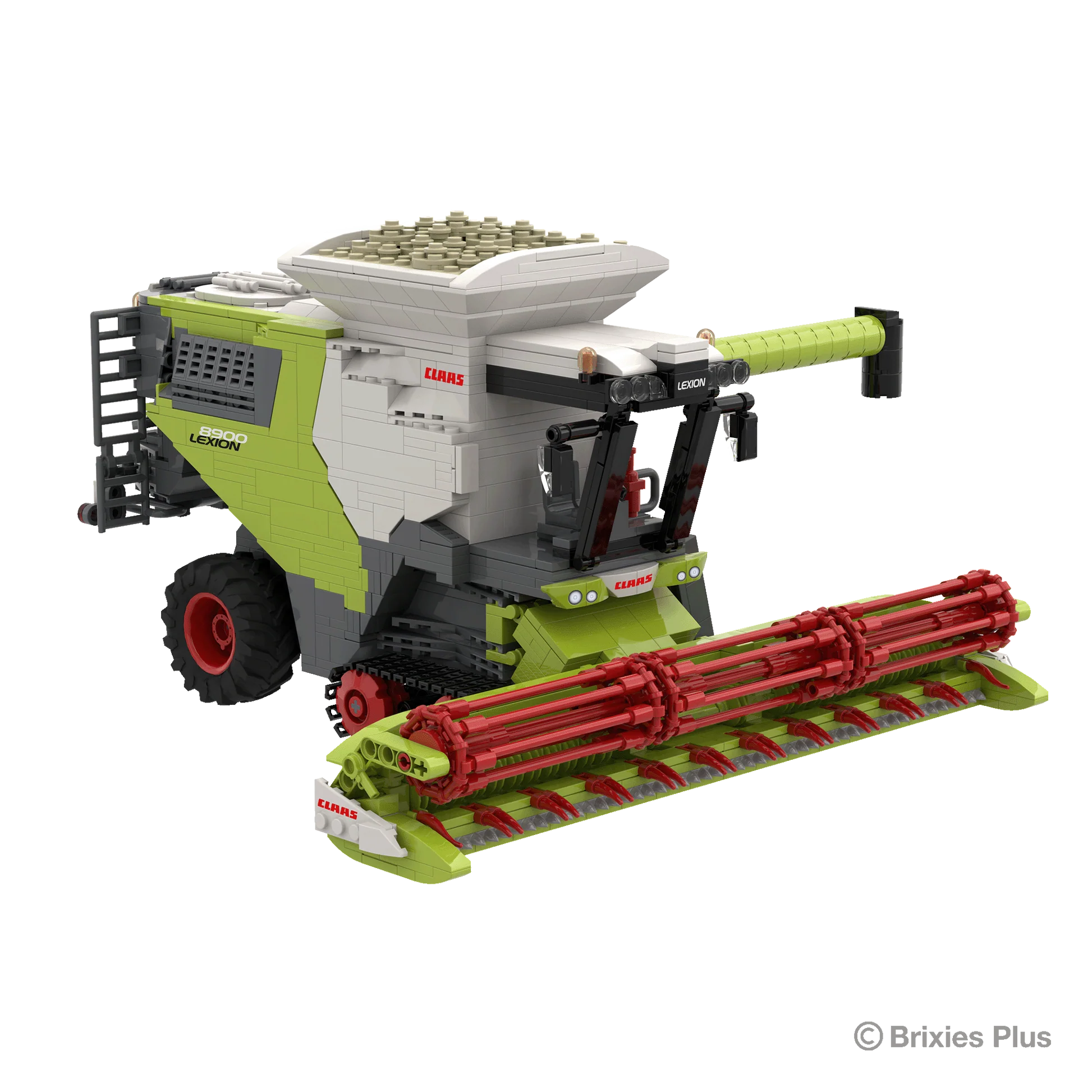 Brixies Plus Claas Lexion 8900 Terra Trac Including Trailer