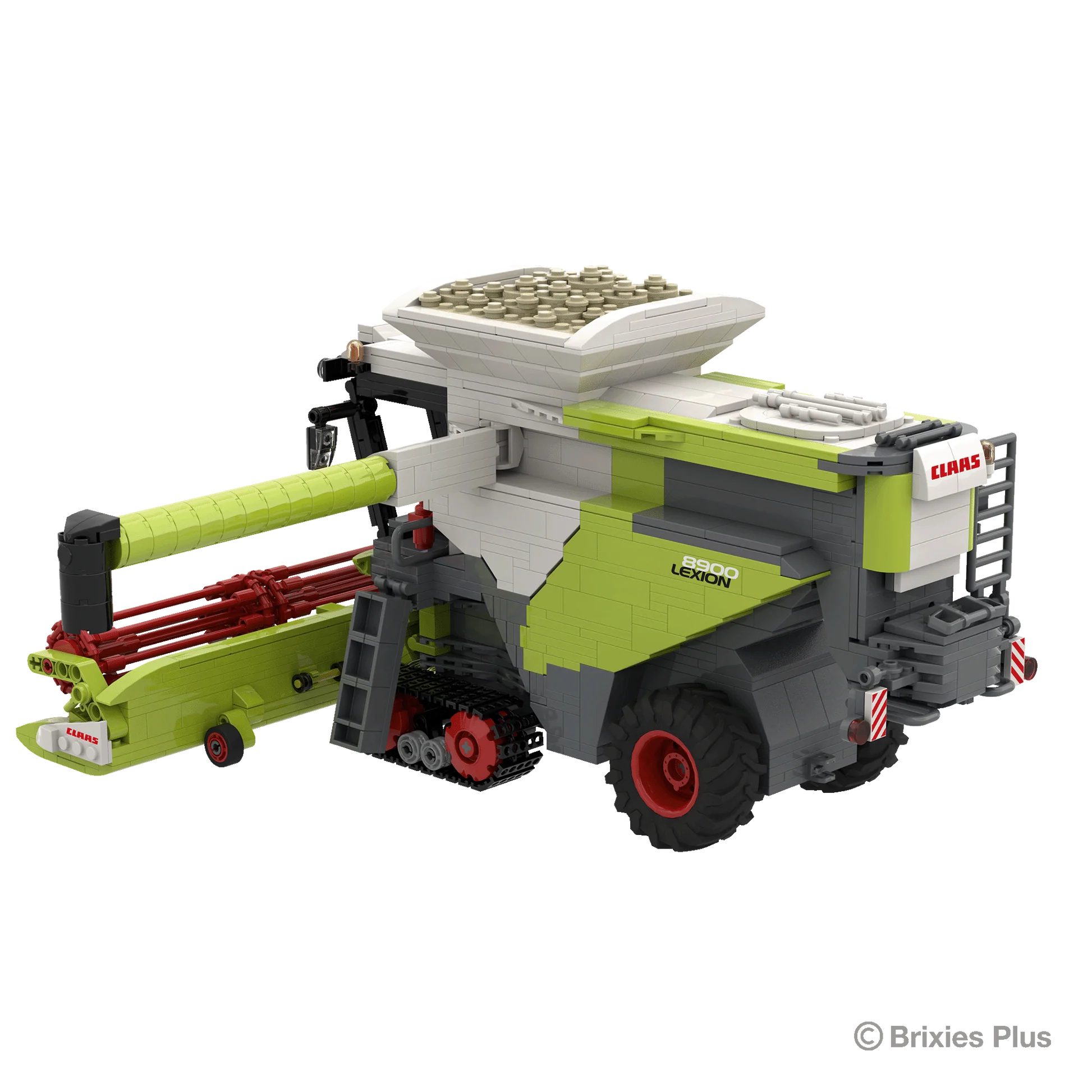 Brixies Plus Claas Lexion 8900 Terra Trac Including Trailer