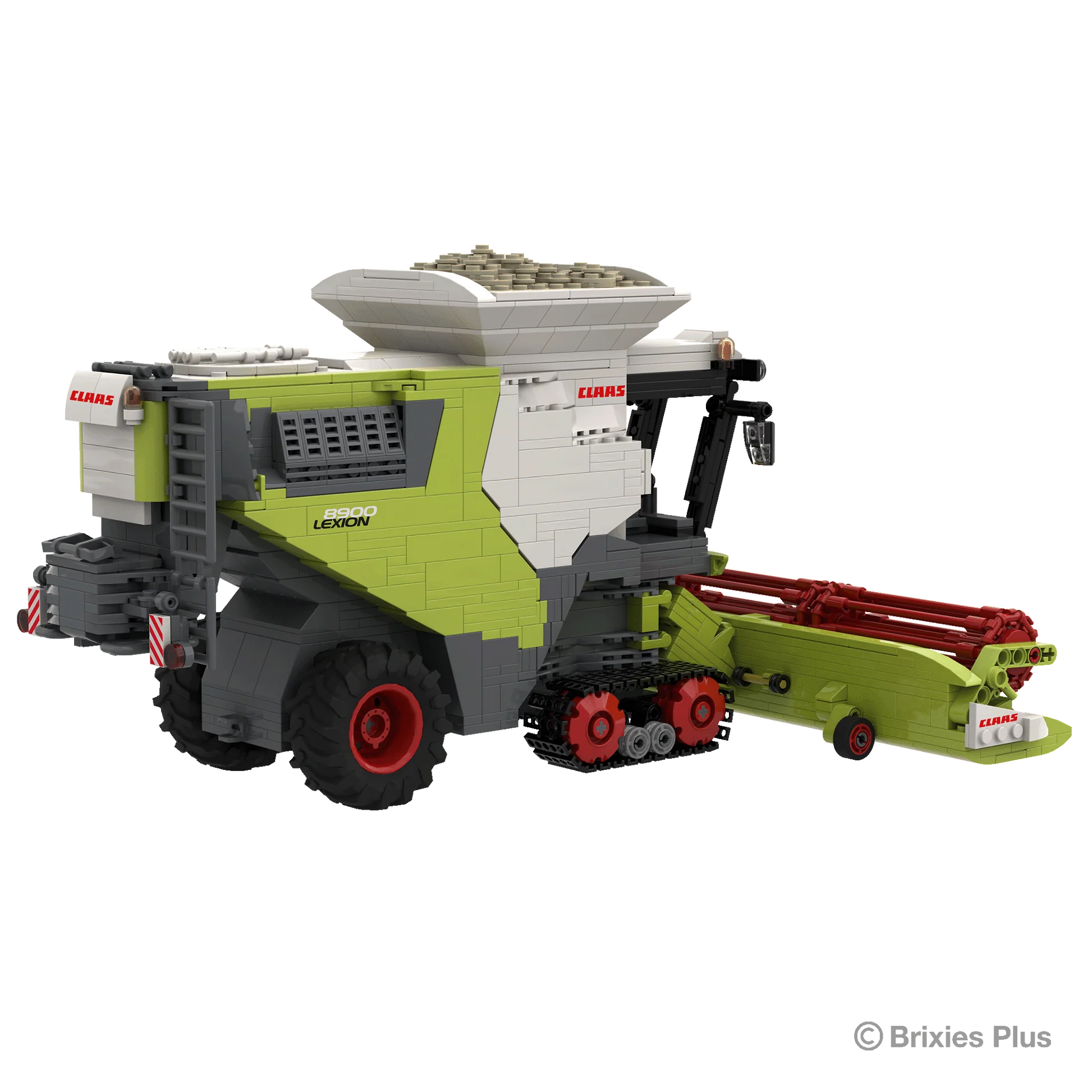 Brixies Plus Claas Lexion 8900 Terra Trac Including Trailer
