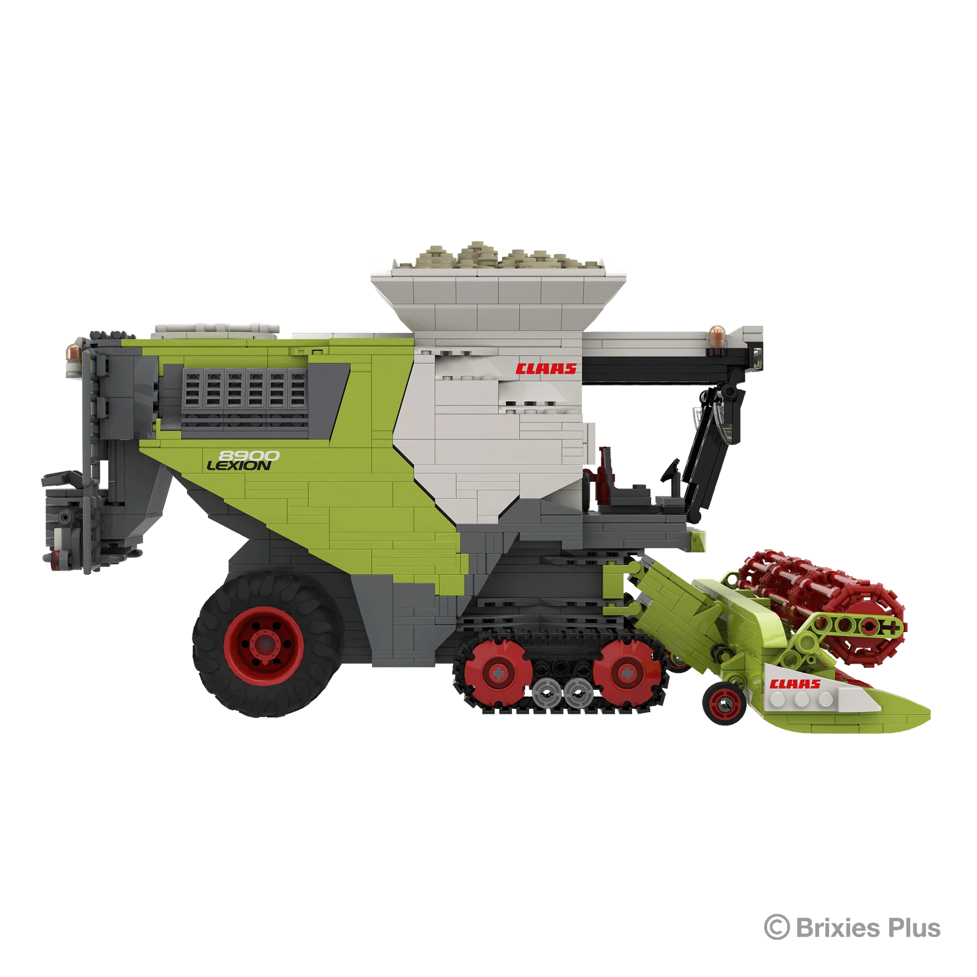 Brixies Plus Claas Lexion 8900 Terra Trac Including Trailer