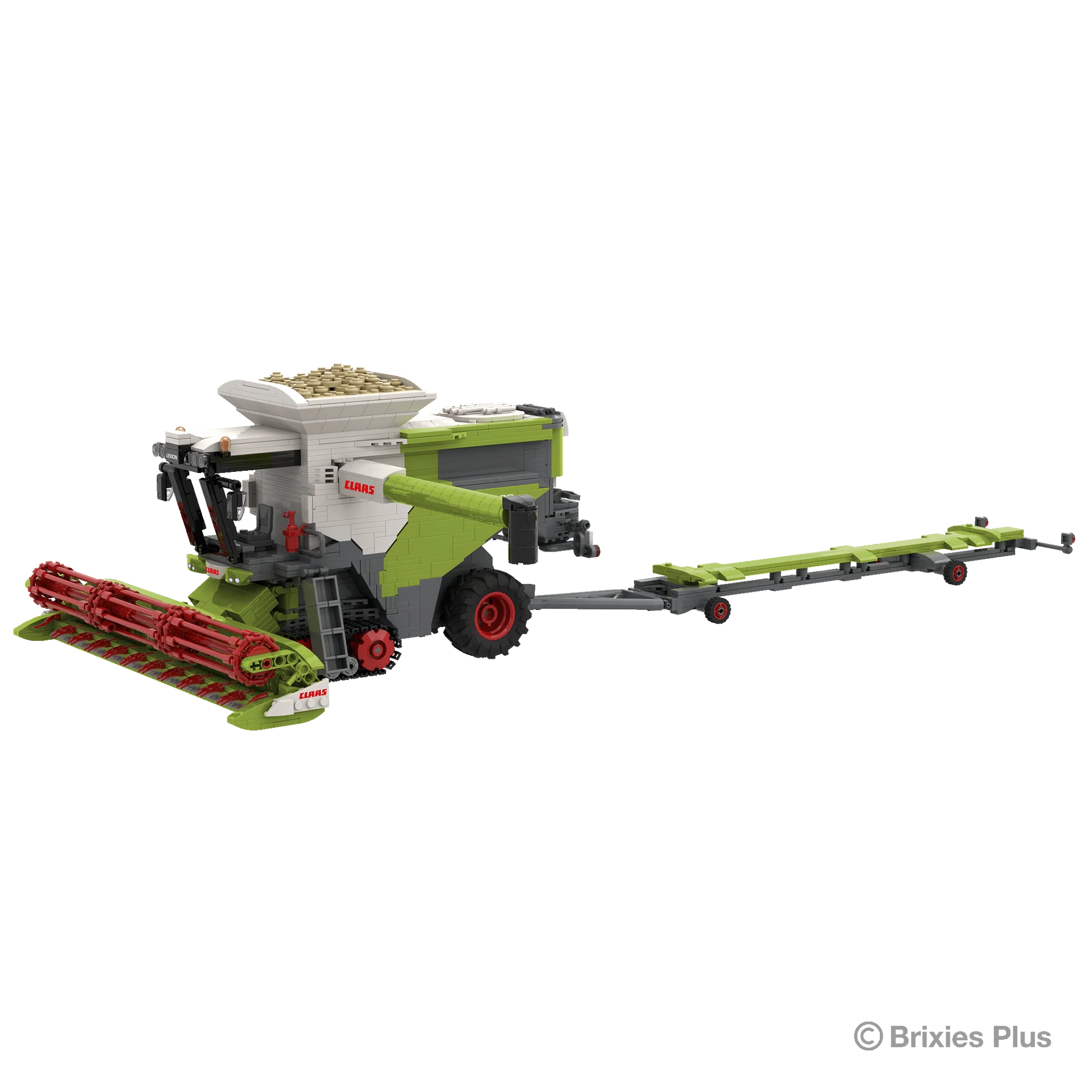 Brixies Plus Claas Lexion 8900 Terra Trac Including Trailer
