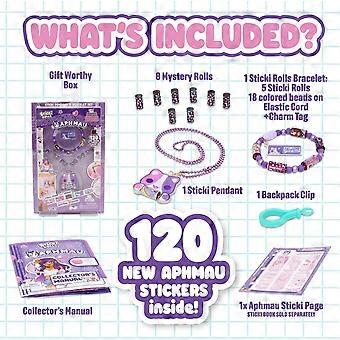 Sticki Rolls Aphmau Sticker Pendant And Bracelet Set