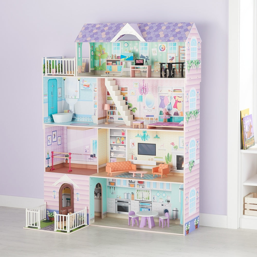 Lillie's Wooden Doll House