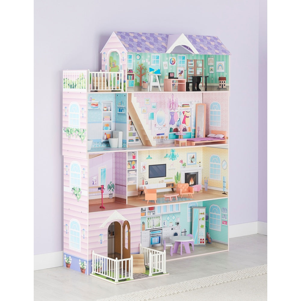 Lillie's Wooden Doll House