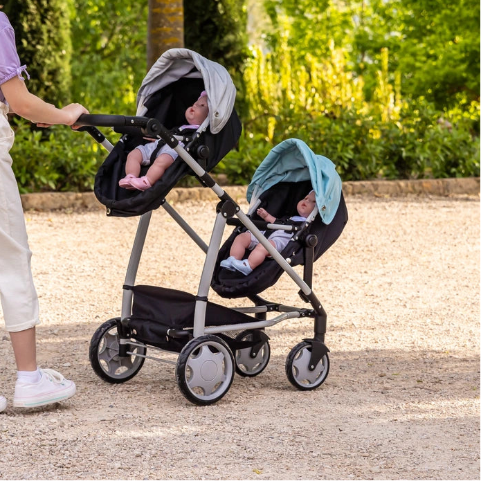 Deluxe Twin Dolls Pram