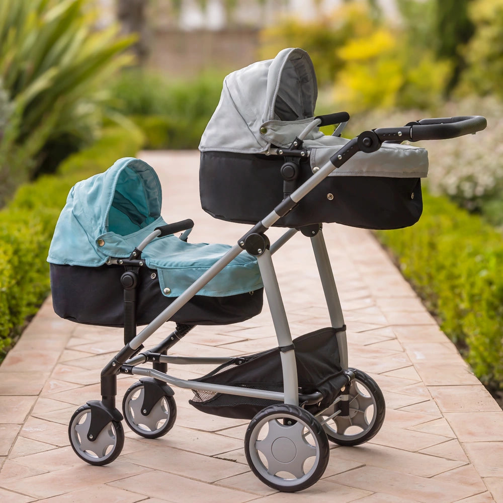 Deluxe Twin Dolls Pram